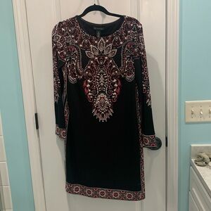 Striking body con sheath dress